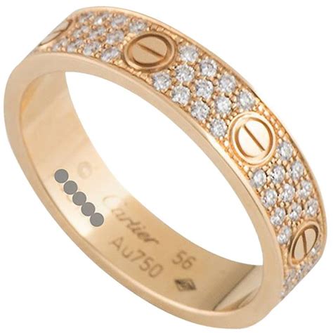 cartier rose gold love ring replica|authentic cartier love ring.